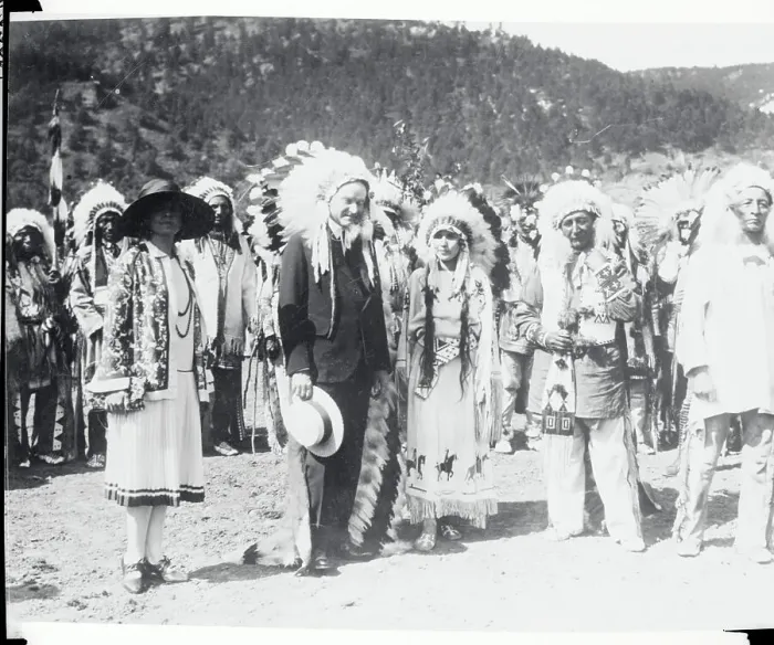 Framed Print : President Coolidge Becoming a Sioux Indian Member Framed Print : President Coolidge Becoming a Sioux Indian Member
