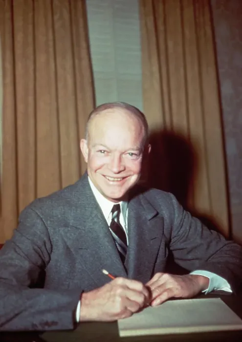 Framed Print : US President Dwight D. Eisenhower Framed Print : US President Dwight D. Eisenhower