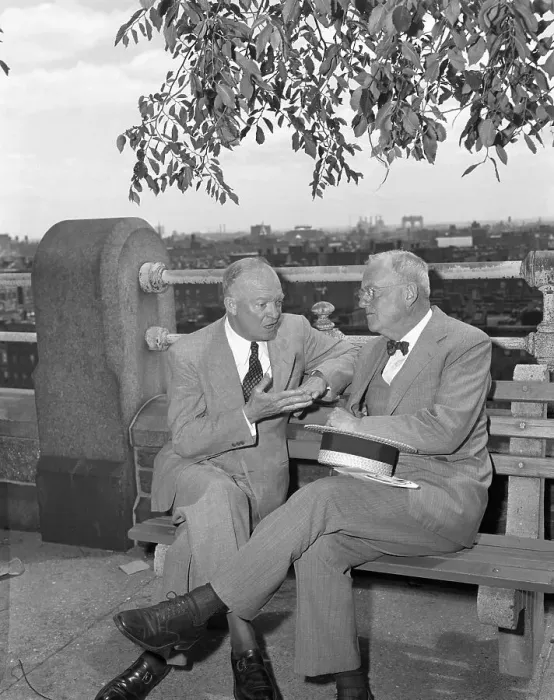 Framed Print : President Eisenhower and John Dulles Framed Print : President Eisenhower and John Dulles