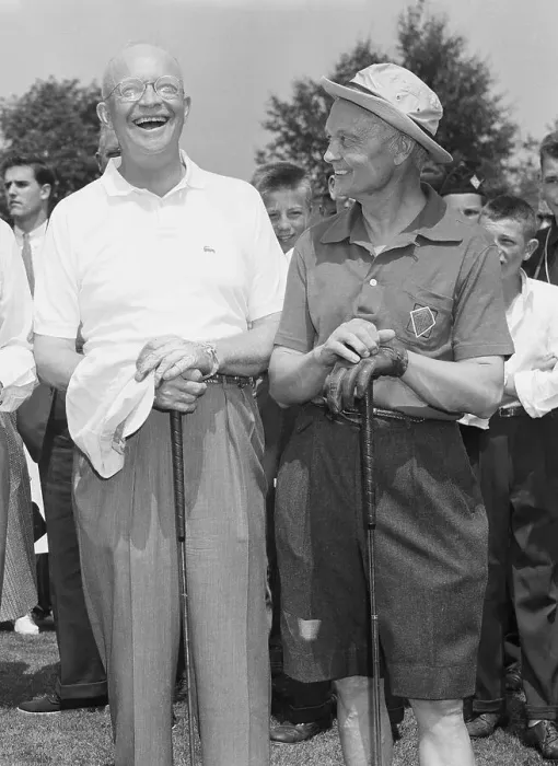 Framed Print : President Eisenhower and Sherman Adams Framed Print : President Eisenhower and Sherman Adams