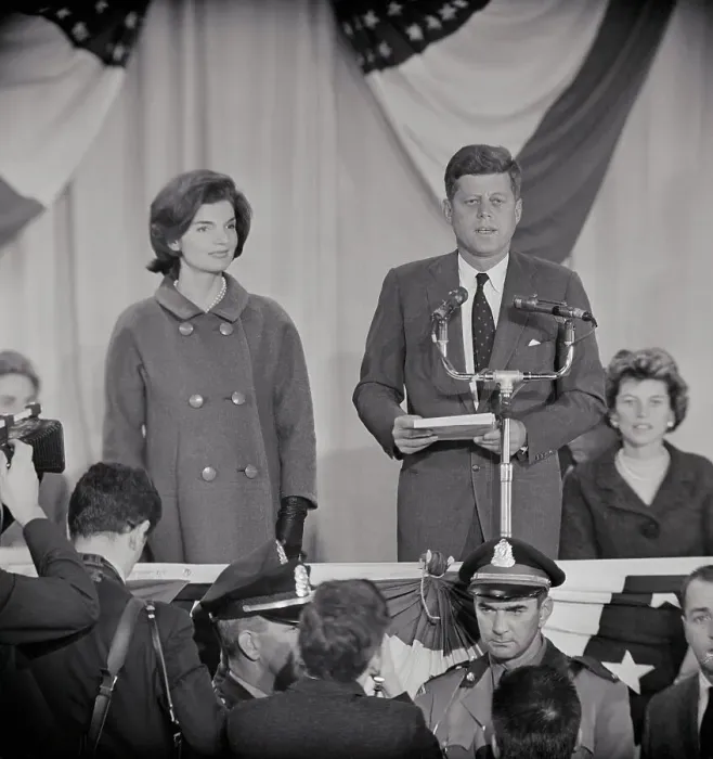 Framed Print : President-Elect John Kennedy Delivering Acceptance Speech Framed Print : President-Elect John Kennedy Delivering Acceptance Speech