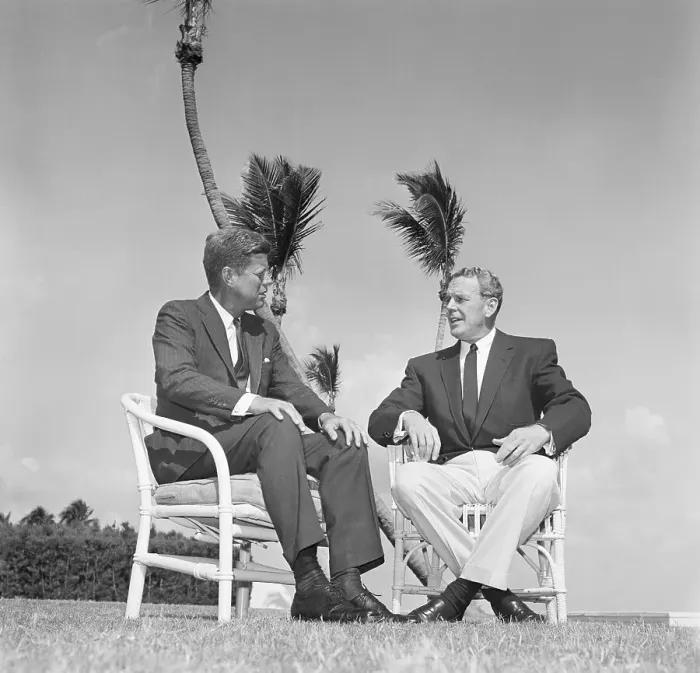 Framed Print : President-Elect Kennedy Speaking With Clark Clifford Framed Print : President-Elect Kennedy Speaking With Clark Clifford