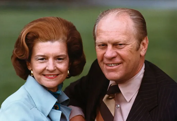 Framed Print : President and First Lady Gerald and Betty Ford