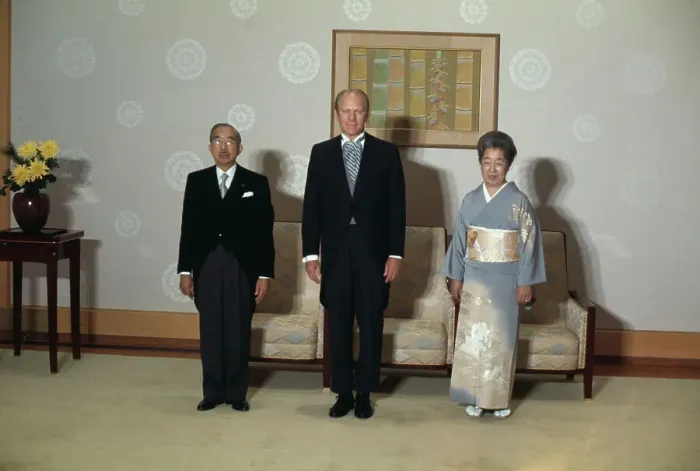 Framed Print : President Ford In Japan Framed Print : President Ford In Japan