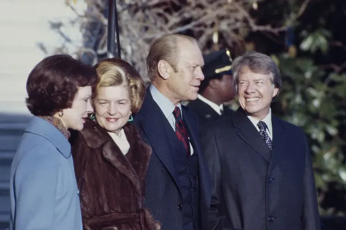 Framed Print : President Ford And President-Elect Carter Framed Print : President Ford And President-Elect Carter