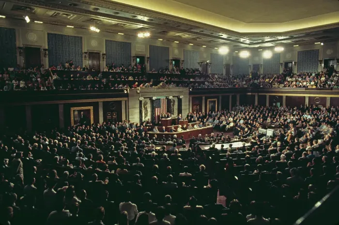 Framed Print : President Ford's Speaking In Congress Framed Print : President Ford's Speaking In Congress