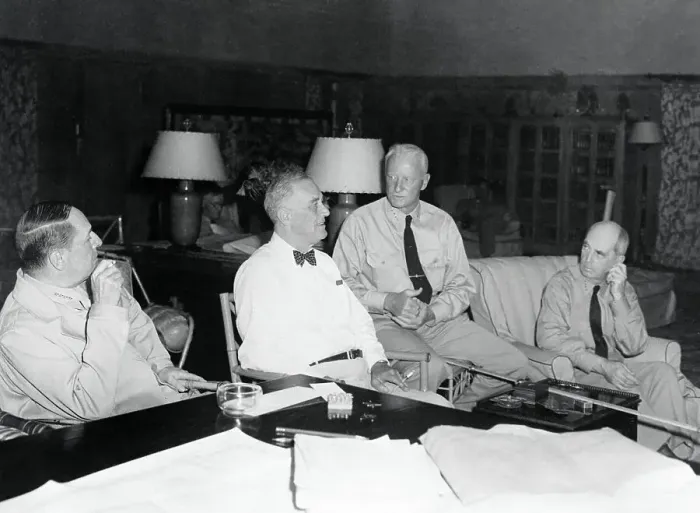 Framed Print : President Franklin D. Roosevelt with His Advisory Staff Framed Print : President Franklin D. Roosevelt with His Advisory Staff