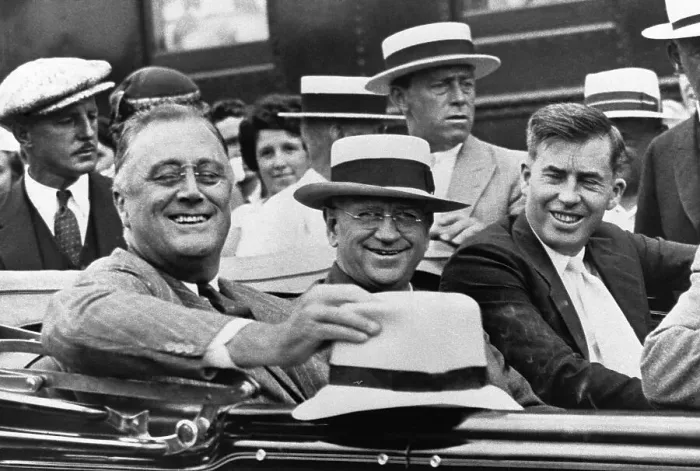 Framed Print : President Franklin D. Roosevelt with Harold Ickes and Henry Wallace Framed Print : President Franklin D. Roosevelt with Harold Ickes and Henry Wallace
