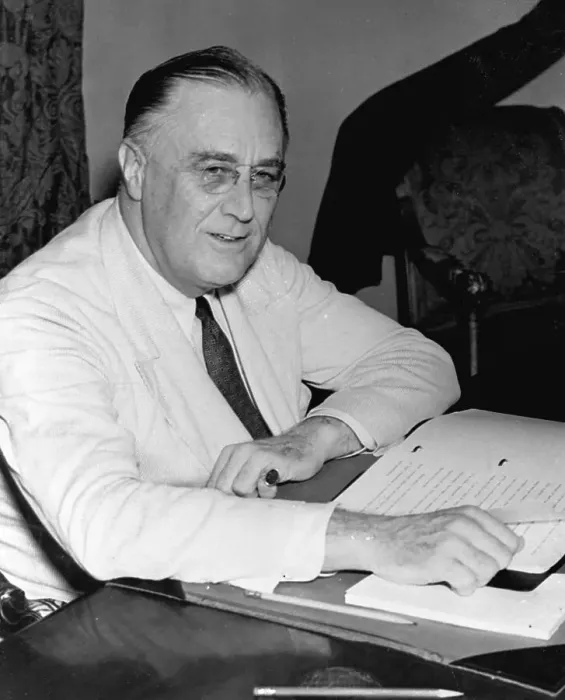 Framed Print : President Franklin D. Roosevelt Reading Acceptance Speech Framed Print : President Franklin D. Roosevelt Reading Acceptance Speech
