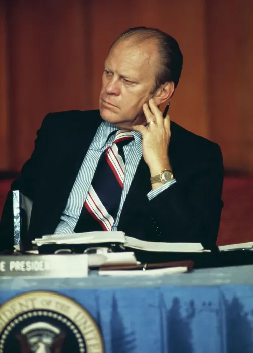 Framed Print : US President Gerald Ford Framed Print : US President Gerald Ford