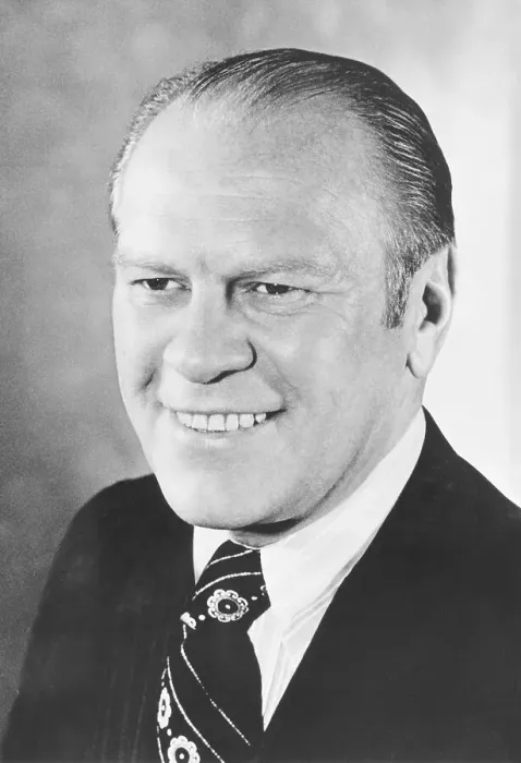 Framed Print : President Gerald Ford in Front View Photograph Framed Print : President Gerald Ford in Front View Photograph