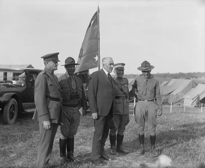 Framed Print : President Harding at Gettysburg with John J. Pershing Framed Print : President Harding at Gettysburg with John J. Pershing