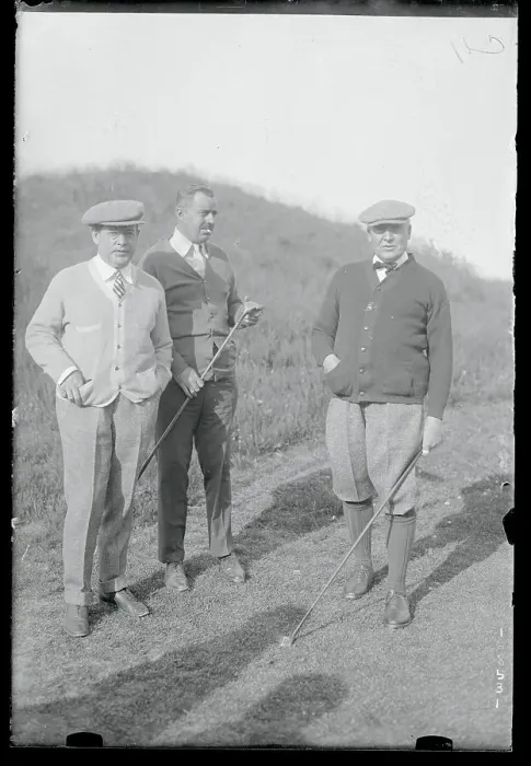 Framed Print : President Harding Playing Golf with Colleagues Framed Print : President Harding Playing Golf with Colleagues