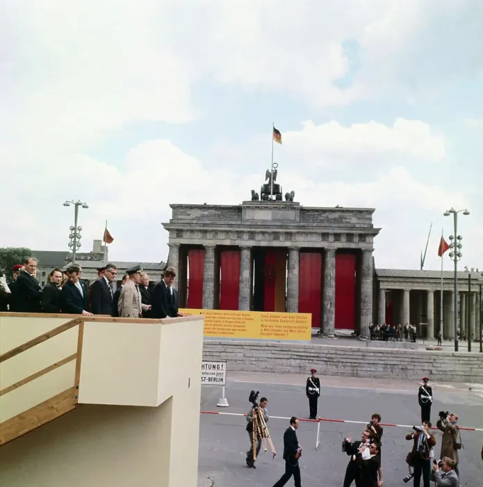 Framed Print : President John F. Kennedy Visiting Berlin Framed Print : President John F. Kennedy Visiting Berlin