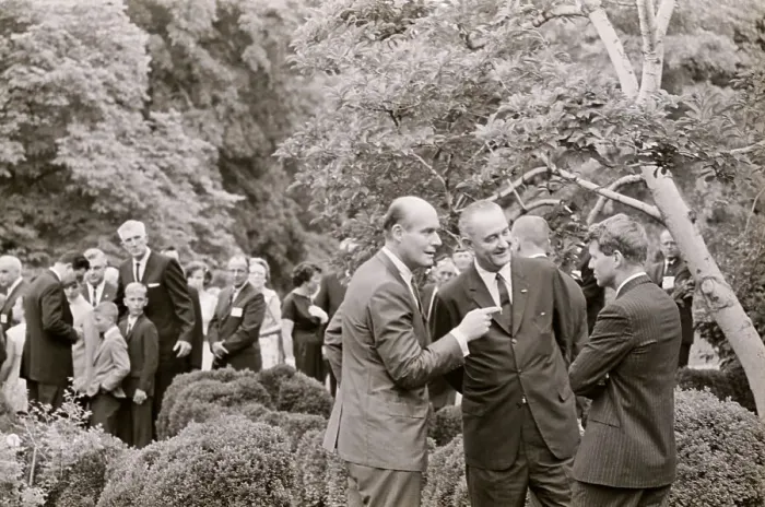 Framed Print : President Johnson and Robert Kennedy Framed Print : President Johnson and Robert Kennedy