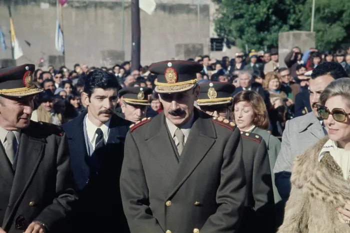 Framed Print : President Jorge Videla Framed Print : President Jorge Videla