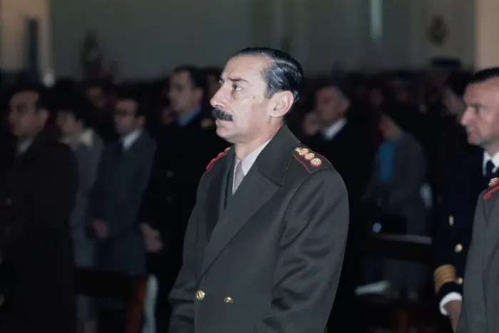 Framed Print : President Jorge Videla Framed Print : President Jorge Videla
