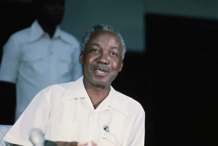 Framed Print : President Julius Nyerere Of Tanzania Framed Print : President Julius Nyerere Of Tanzania