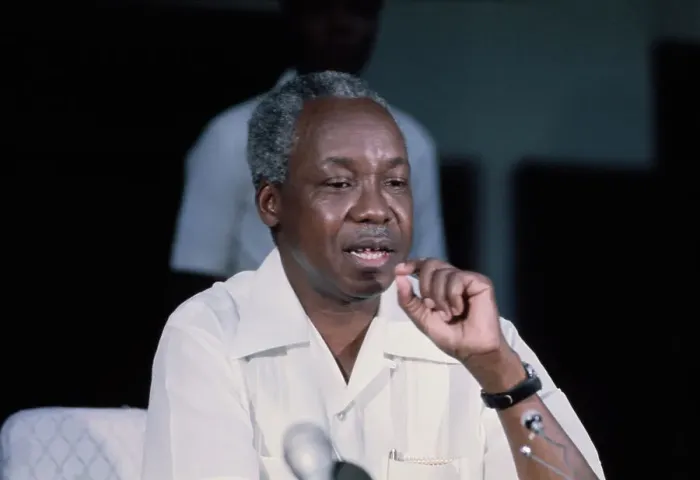 Framed Print : President Julius Nyerere Of Tanzania Framed Print : President Julius Nyerere Of Tanzania