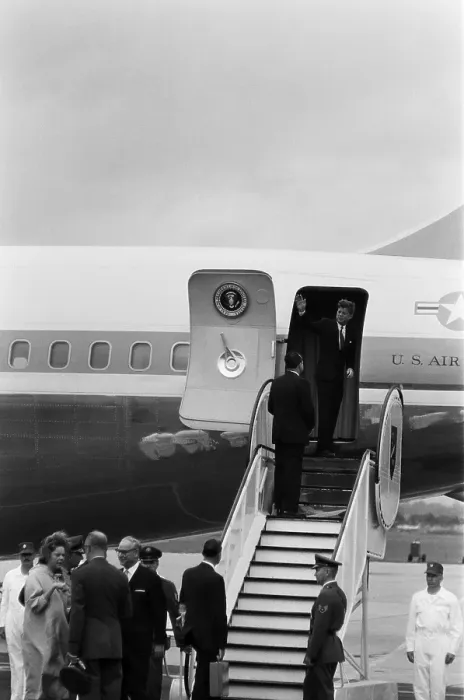 Framed Print : President Kennedy Arrives In Berlin Framed Print : President Kennedy Arrives In Berlin