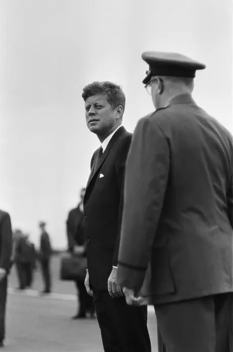 Framed Print : President Kennedy Arrives In Berlin Framed Print : President Kennedy Arrives In Berlin