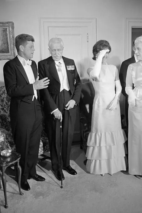 Framed Print : President Kennedy Conversing With George Vanier Framed Print : President Kennedy Conversing With George Vanier