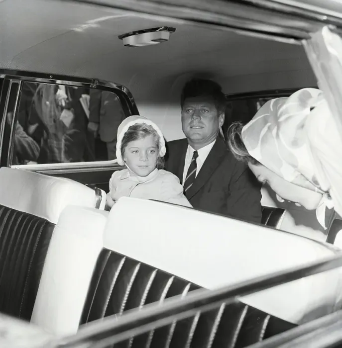 Framed Print : President Kennedy With Daughter Caroline Framed Print : President Kennedy With Daughter Caroline