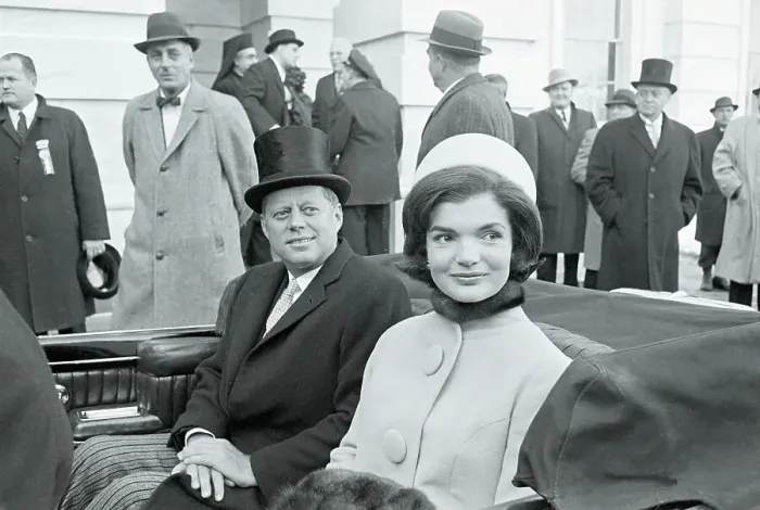 Framed Print : President Kennedy and Wife in Convertible Framed Print : President Kennedy and Wife in Convertible