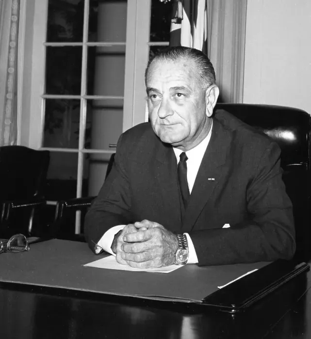 Framed Print : President Lyndon Johnson Framed Print : President Lyndon Johnson