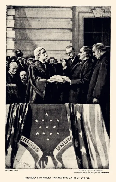 Framed Print : President McKinley, 25th President of the United States (XXXL)