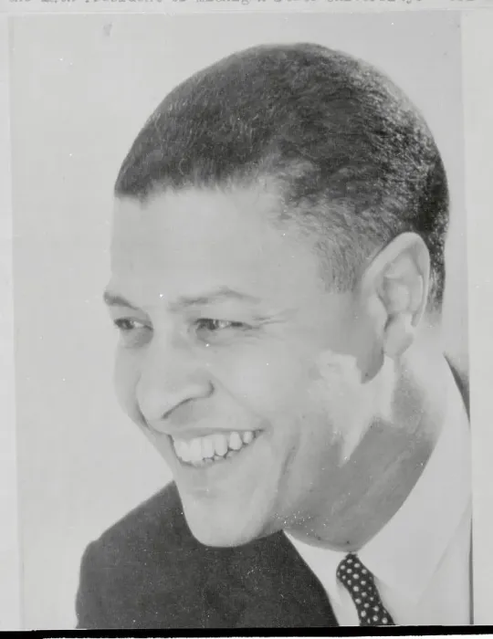 Framed Print : President of Michigan State University Dr Clifton R. Wharton Jr