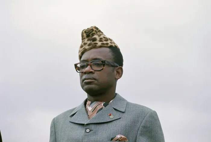 Framed Print : President Mobutu