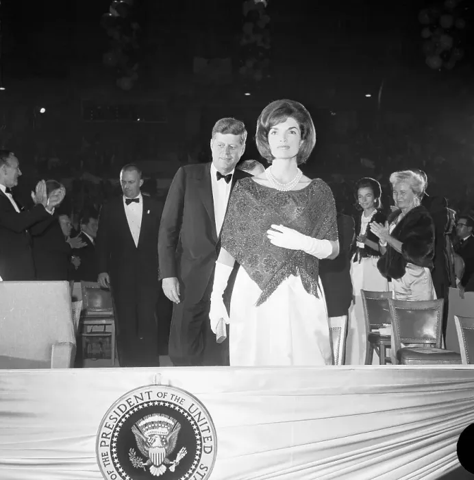 Framed Print : President and Mrs. Kennedy Framed Print : President and Mrs. Kennedy