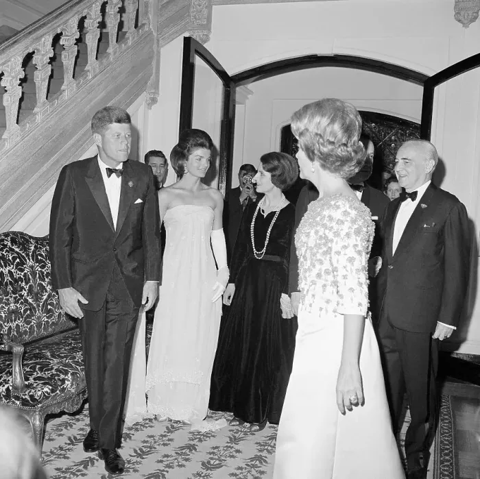 Framed Print : President and Mrs. Kennedy Arriving at the French Embassy Framed Print : President and Mrs. Kennedy Arriving at the French Embassy