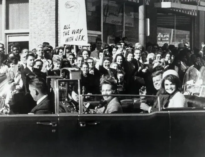 Framed Print : President And Mrs. Kennedy in Motorcade, Dallas Framed Print : President And Mrs. Kennedy in Motorcade, Dallas
