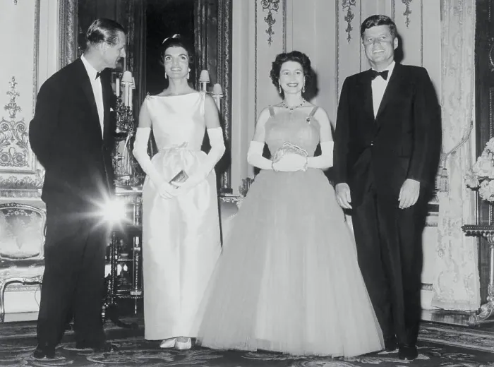 Framed Print : President and Mrs. Kennedy with Queen Elizabeth and Prince Philip Framed Print : President and Mrs. Kennedy with Queen Elizabeth and Prince Philip