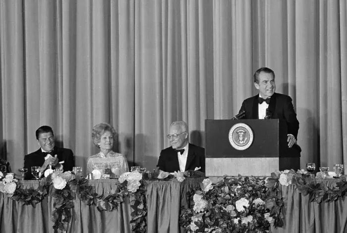 Framed Print : President Nixon Delivering a Speech Framed Print : President Nixon Delivering a Speech