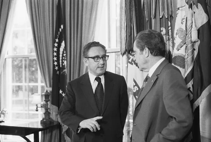 Framed Print : President Nixon and Henry A. Kissinger Framed Print : President Nixon and Henry A. Kissinger