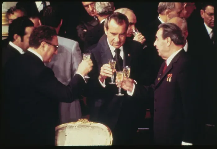 Framed Print : President Nixon and Others Toasting Framed Print : President Nixon and Others Toasting