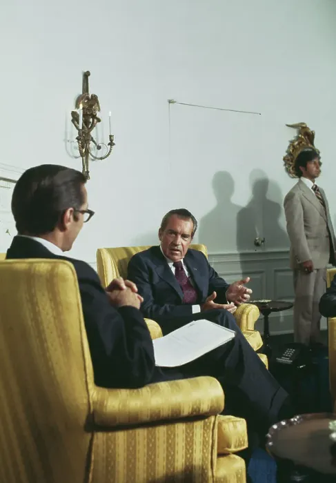 Framed Print : President Nixon In White House Meeting Framed Print : President Nixon In White House Meeting