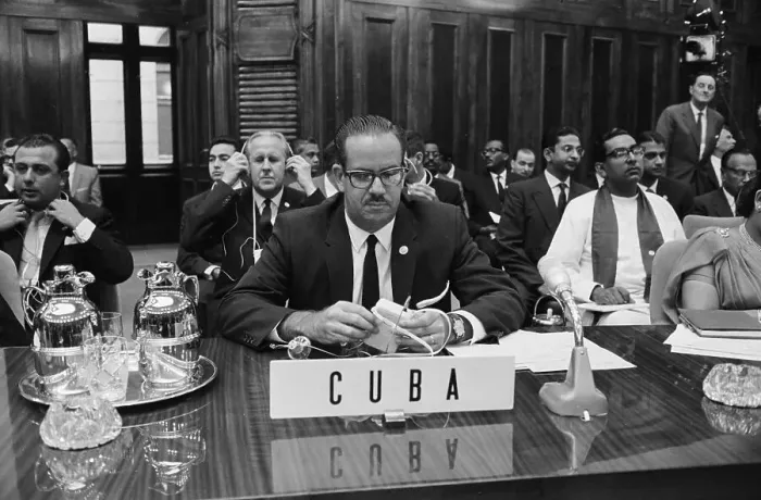 Framed Print : President Oswaldo Dorticos of Cuba, 1961 Framed Print : President Oswaldo Dorticos of Cuba, 1961