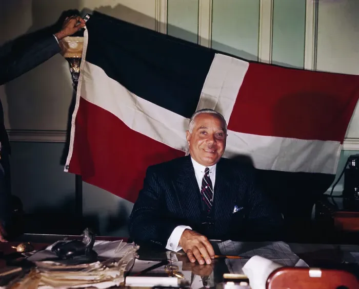 Framed Print : President Rafael L. M. Trujillo Sitting at Desk Framed Print : President Rafael L. M. Trujillo Sitting at Desk