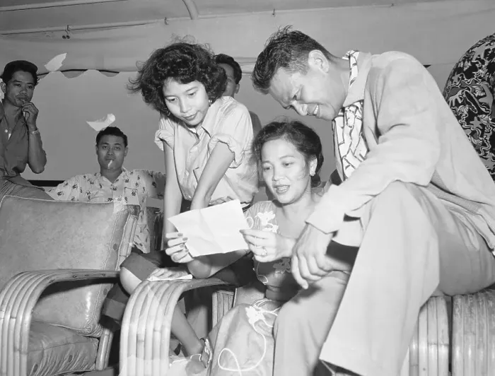 Framed Print : President Ramon Magsaysay on Airplane Framed Print : President Ramon Magsaysay on Airplane