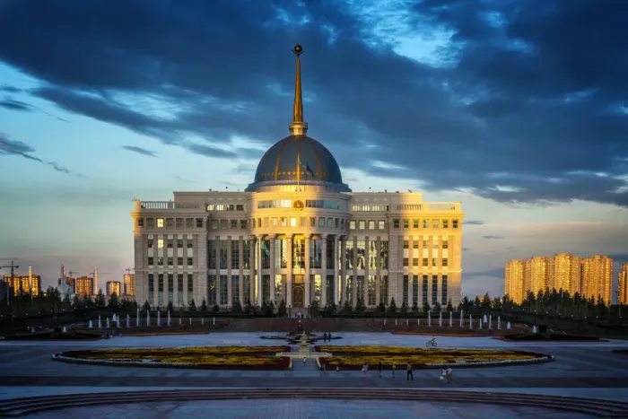 Framed Print : President residence in Astana Framed Print : President residence in Astana