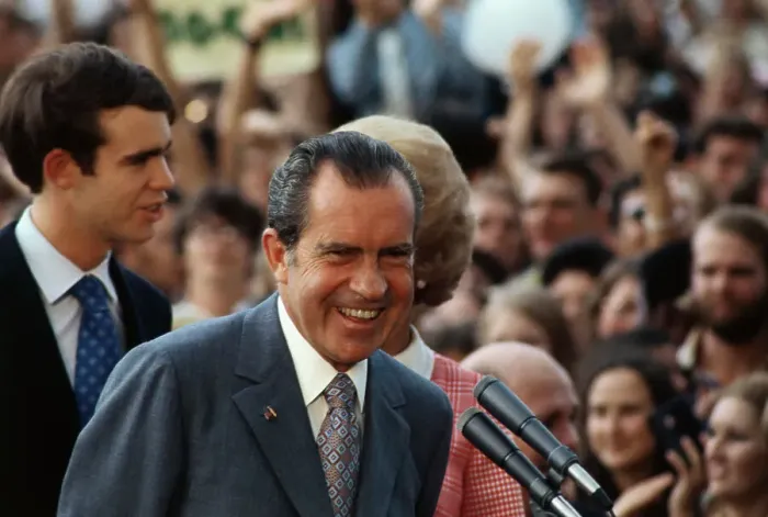 Framed Print : President Richard Nixon Framed Print : President Richard Nixon