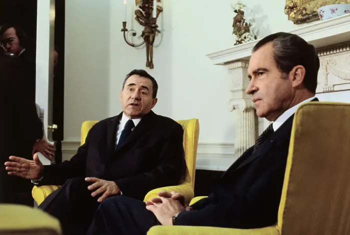 Framed Print : President Richard Nixon and Foreign Minister Andrei Gromyko Framed Print : President Richard Nixon and Foreign Minister Andrei Gromyko