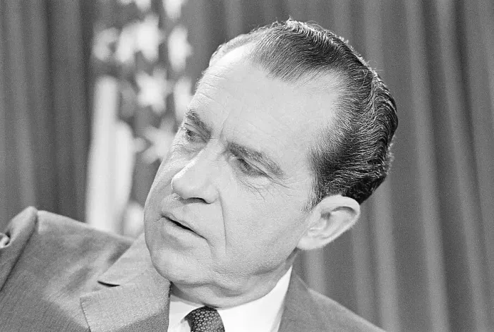 Framed Print : President Richard Nixon Speaking on Vietnam War Framed Print : President Richard Nixon Speaking on Vietnam War