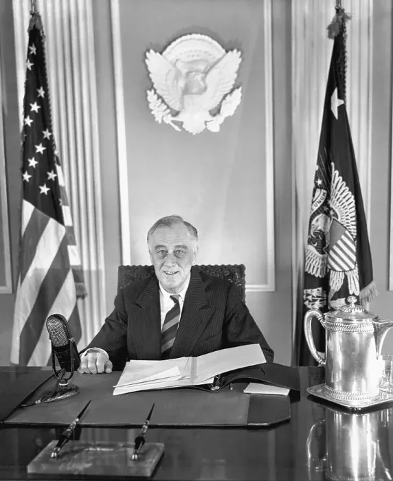 Framed Print : President Roosevelt Giving State of the Union Address Framed Print : President Roosevelt Giving State of the Union Address