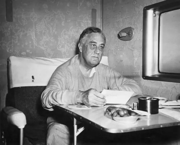 Framed Print : President Roosevelt Reading Dispatches Aboard Plane Framed Print : President Roosevelt Reading Dispatches Aboard Plane