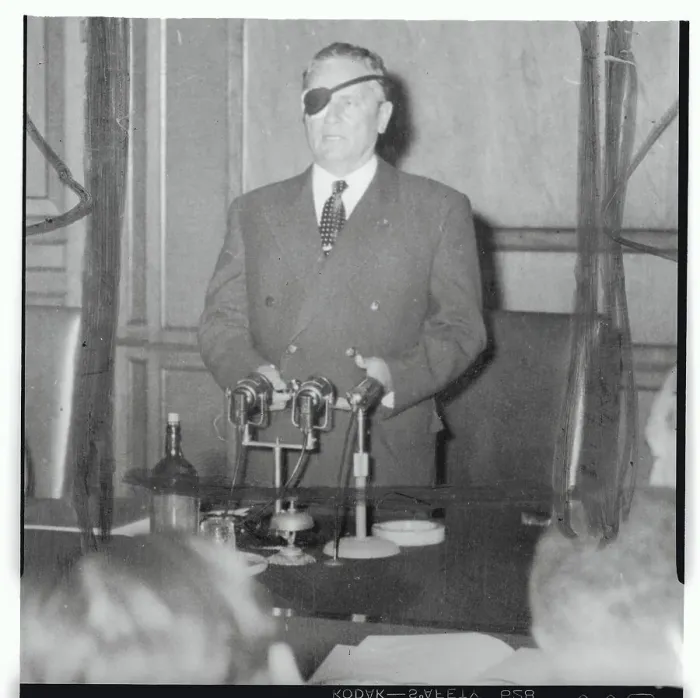 Framed Print : President Tito Standing Framed Print : President Tito Standing